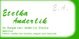 etelka anderlik business card